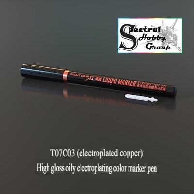 Bút sơn mô hình Galaxy Gold Copper Chrome silver Paint Coloring Pen Gundam marker