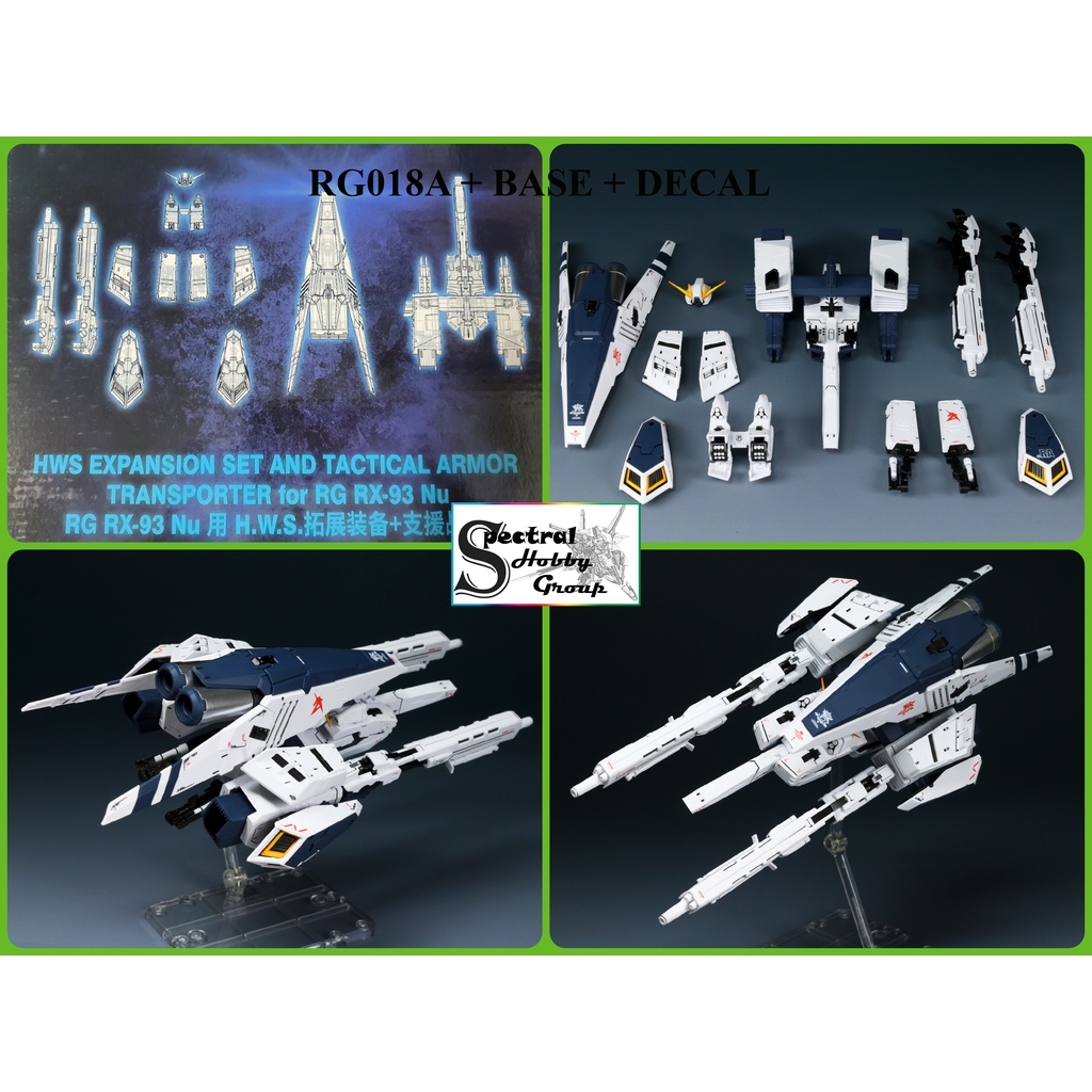 Phụ kiện mô hình lắp ghép EW HWS custom pack cho RG Nu (sp không kèm gundam)