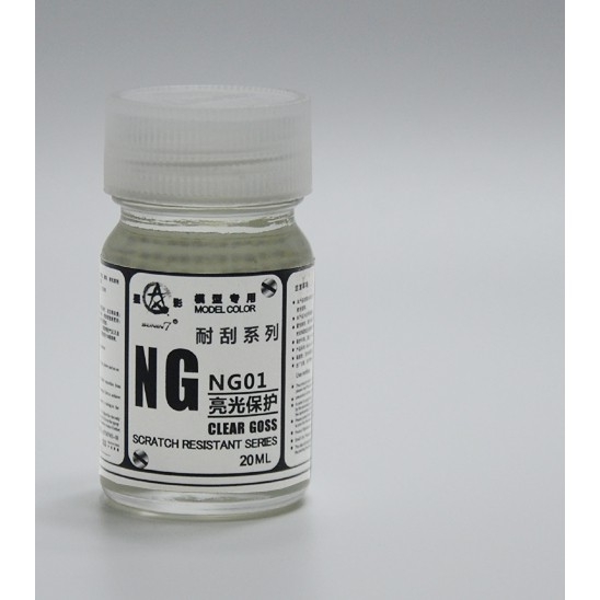 Sơn phủ bảo vệ mô hình topcoat clear gloss matt flat bóng mờ Scratch resistant protective Sunin Gaia Jumpwind Mr.hobby color