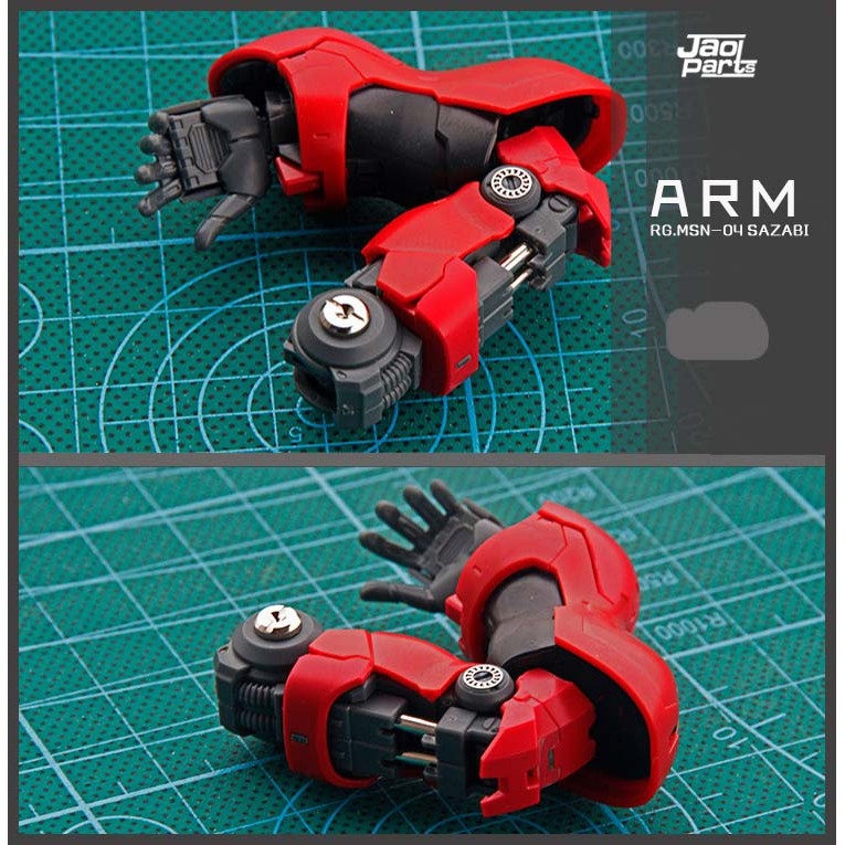 Độ mô hình gundam FULL SET METAL PART cho RG Sazabi Nu Unicorn Banshee Crossbone