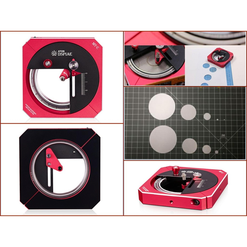 Dụng cụ DSPIAE cắt tròn các cỡ 1-50mm MT-EC MT-C 2.0 Circular Cutter Diameter Circle Cutter