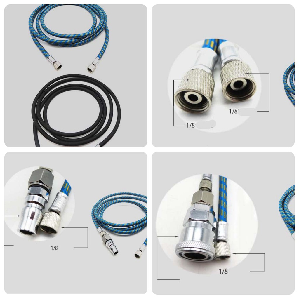 Dụng cụ Dây nối máy máy nén khi airbrush và bút sơn mô hình
