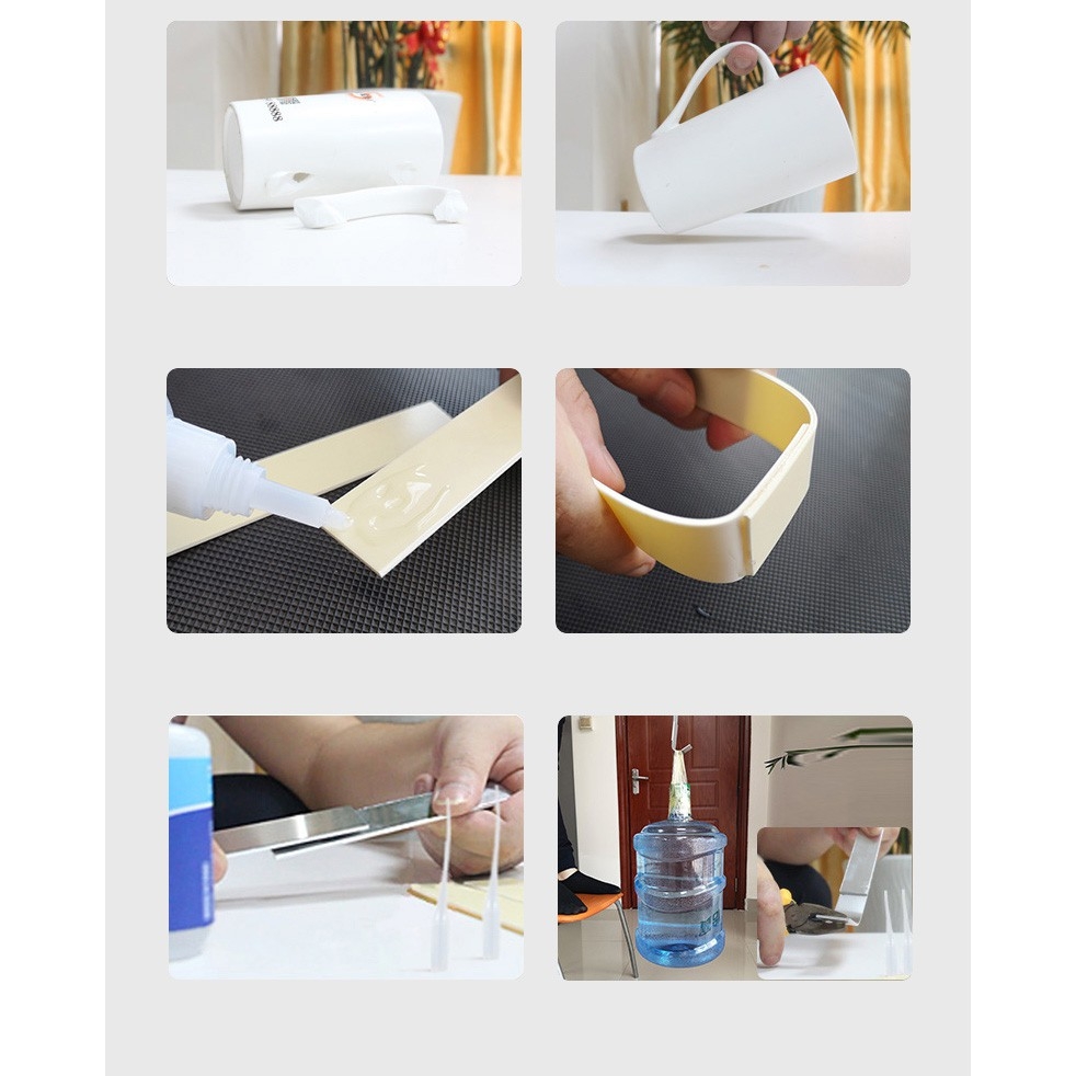 Dụng cụ AG keo hàn siêu dính mô hình đa năng Super Glue 603 Ai Gao (nhựa, thủy tinh, kim loại, sứ, ...)