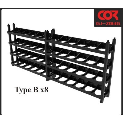 Dung cụ khay kệ giá để sơn mô hình đa năng Storage rack pack paint Cormake