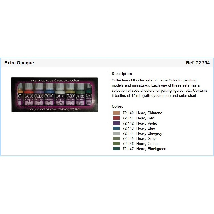 Bộ sơn AV Vallejo model color set 8 color màu quân sự màu da skintone các loại ...