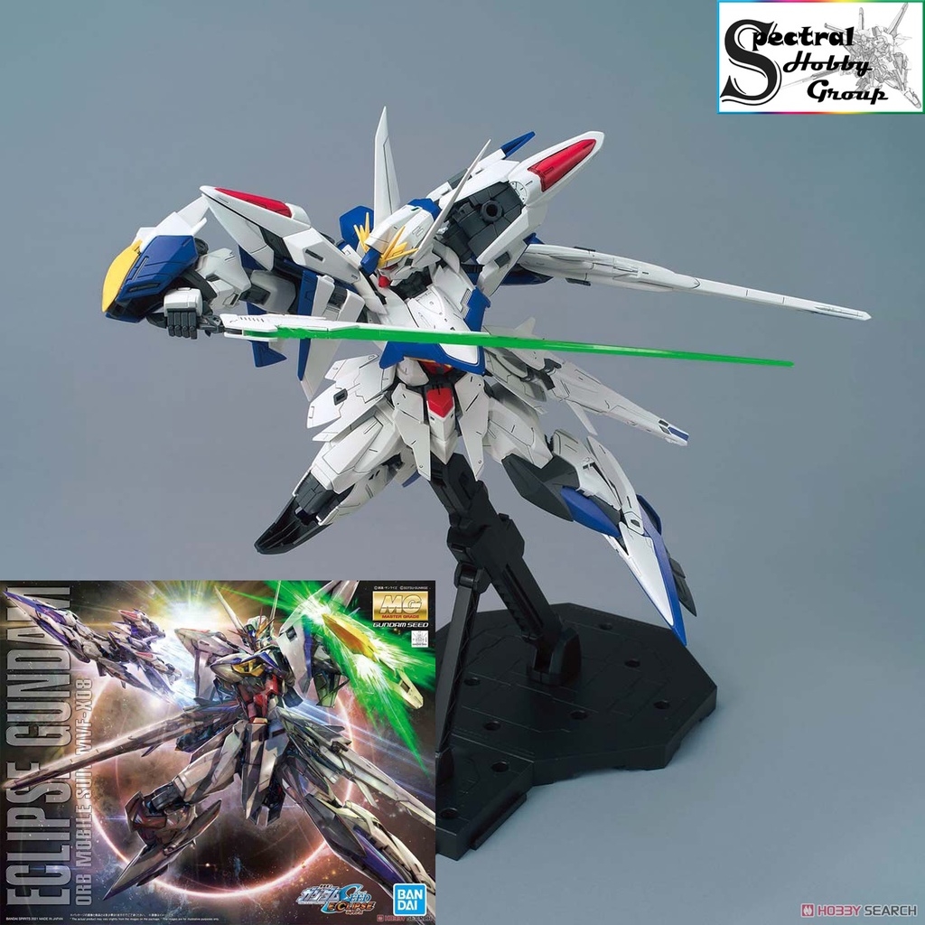 Mô hình lắp ráp MG 1/100 Eclipse Gundam MVF-X08 BANDAI (kèm đế đỡ Action Base)
