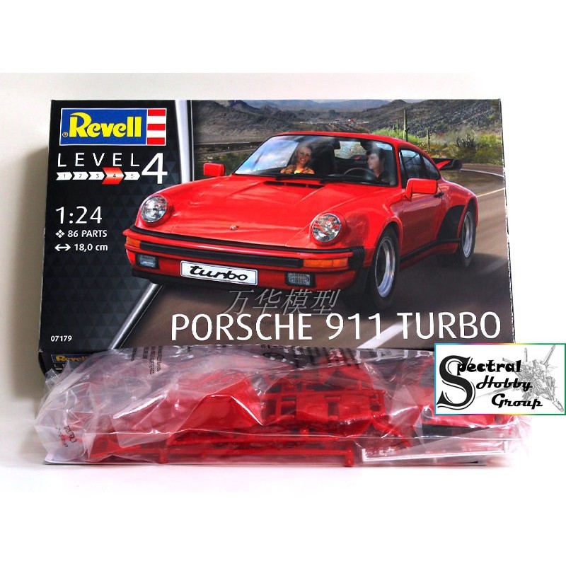 Mô hình lắp ráp Model Car Revell 1/24 Porsche 911 Turbo