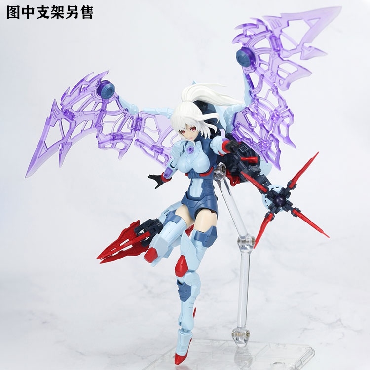 Mô hình lắp ráp SUYATA 1/12 Angela Hunter Poem HP002 Pretty Armor Girl PA (Kèm moto)