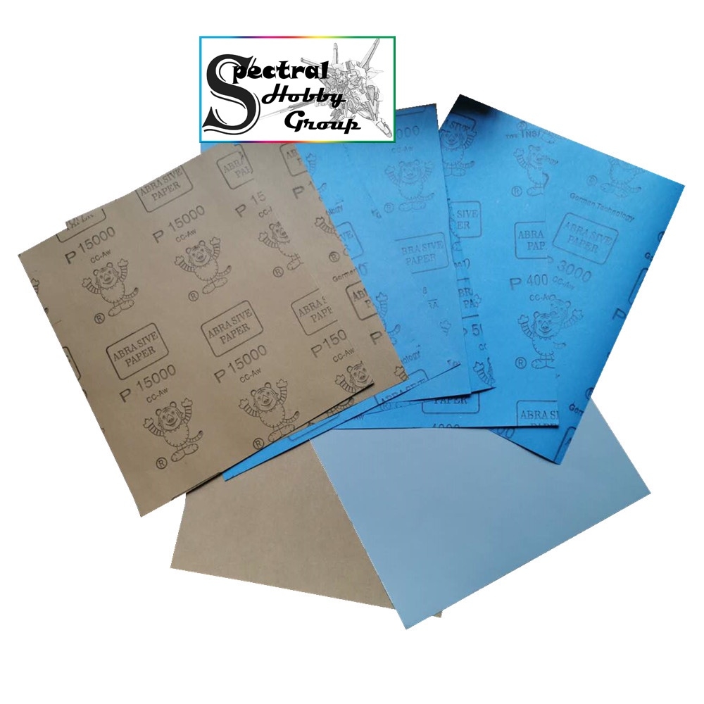 Giấy chà nhám nước siêu mịn 2500-15000 con hổ Tiger RMC Abrasive paper dry wet Superior Quality