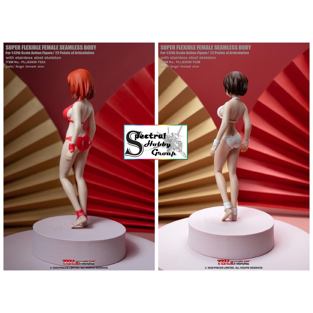 Mô hình nhân vật TBLeague 1/12 Plump anime girl female body PLLB2020-T02 Super flexible seamless body