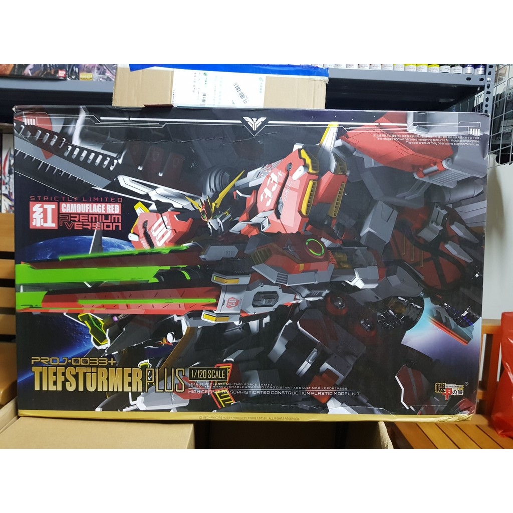 Mô hình lắp ráp 1/120 PROJ 0033 Deep striker TIEF STüMER Mechanicore