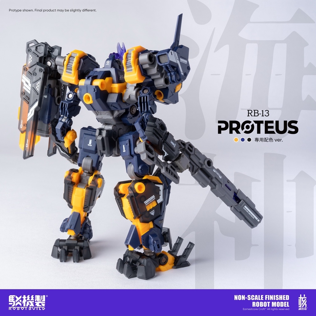 Mô hình ráp sẵn Robot Build RB-13 PROTEUS RB13 Figure Action Nuclear honesty