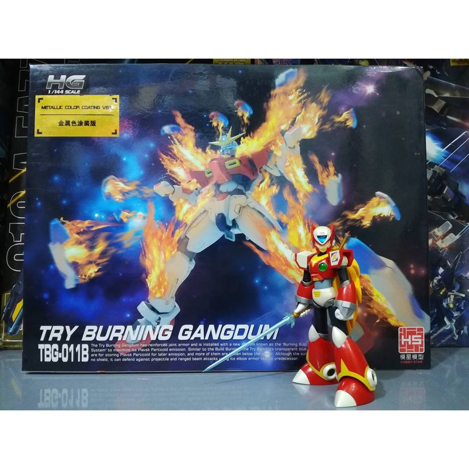 Mô hình lắp ráp HG 1/144 Try Burning gangdunm gundam HS Hobby Star