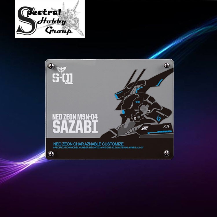 Phụ kiện giá đỡ đế base mica cho RG HG MG Sazabi gundam action base