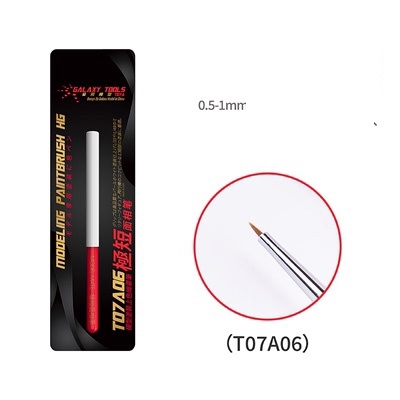 Bút cọ vẽ sơn mô hình hand pen draw brush paint Galaxy model