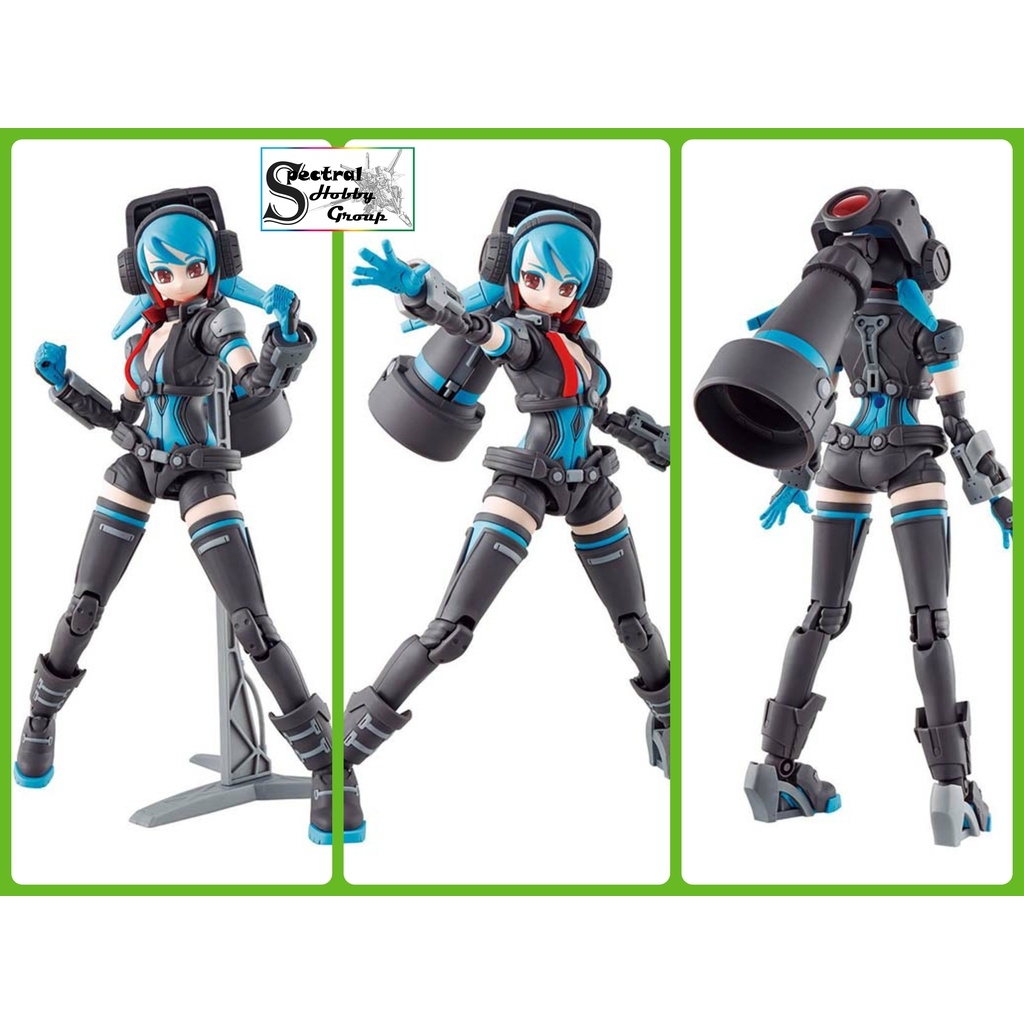 Mô hình lắp ráp Girl Gun Lady Alpha Tango Lady Commander Alice - Attack girl gun - GGL Bandai