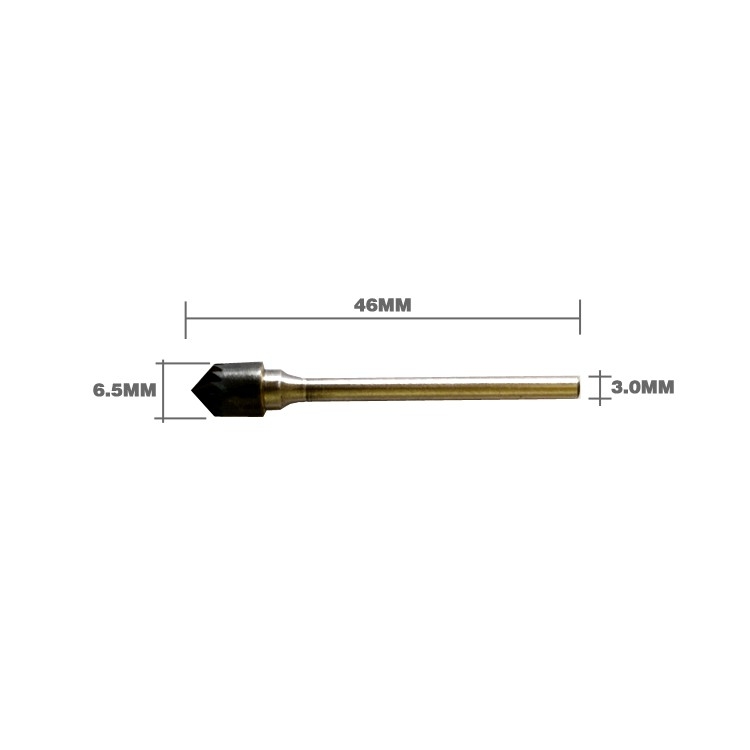 Dụng cụ mũi khoan kỹ thuật lỗ tròn loe mài khắc reamer chamfer ustar Rotary File UA90640