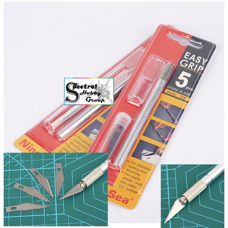 Dụng cụ mô hình kĩ thuật mỹ thuật Dao Easy Grip 9sea nine sea HD KNIFE