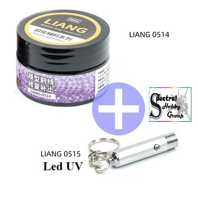 Dụng cụ LIANG sửa chữa đường kẻ trám kẻ hở putty UV Tool Light Cured model Scribe Line Repair Fill Soil 0514