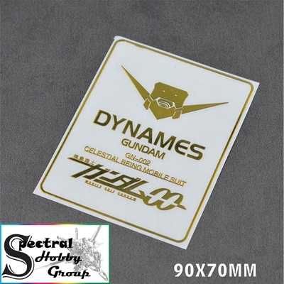 Decal metal sticker gold coating dán mô hình 00 Exia Unicorn Banshee Phenex Astray