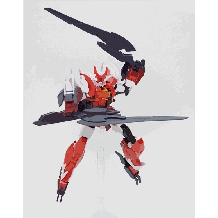 Mô hình lắp ráp HG 1/144 Core Real Type Color & MARSFOUR + support weapon gundam 008A