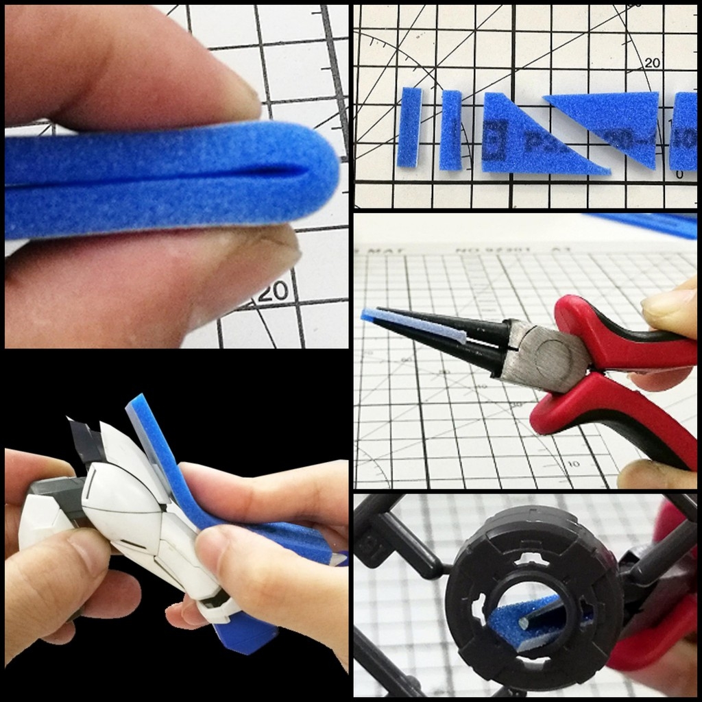 Nhám xốp 3M chà nhám đánh bóng Soft sanding sponge 114*139*5mm