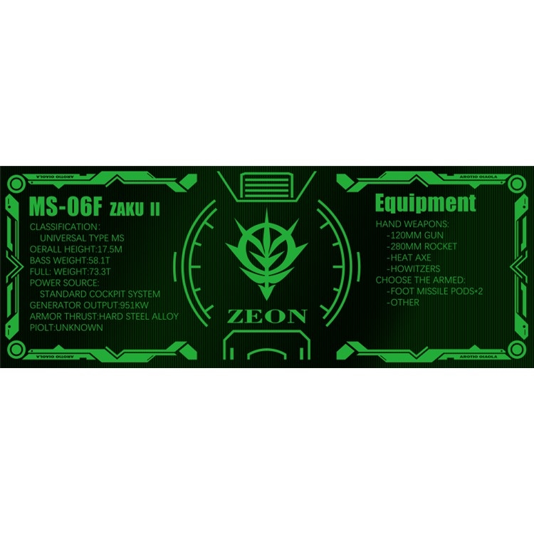 Decal dán mô hình tem metal sticker Exia Unicorn Banshee Phenex Strike gundam