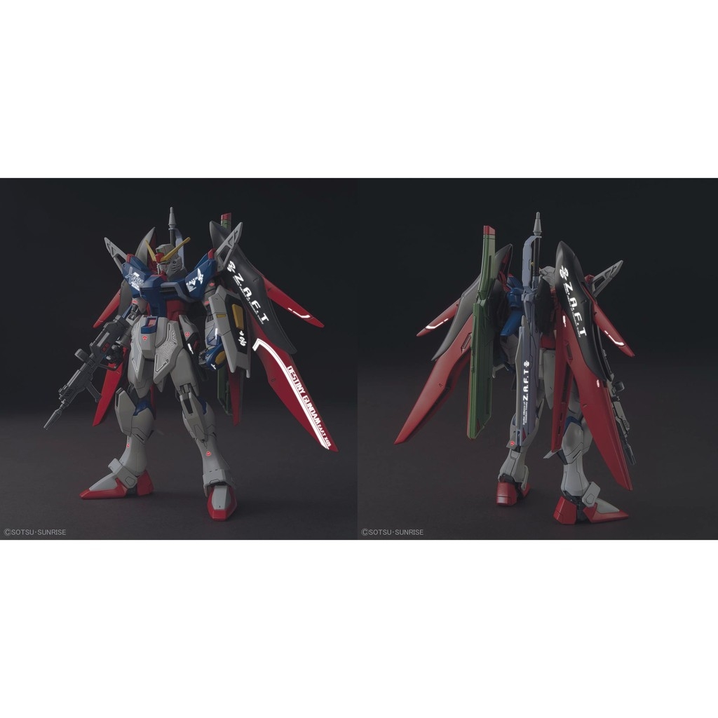 Decal nước dán mô hình HG Gundam Strike Freedom | Destiny | Heine spec2 Water sticker