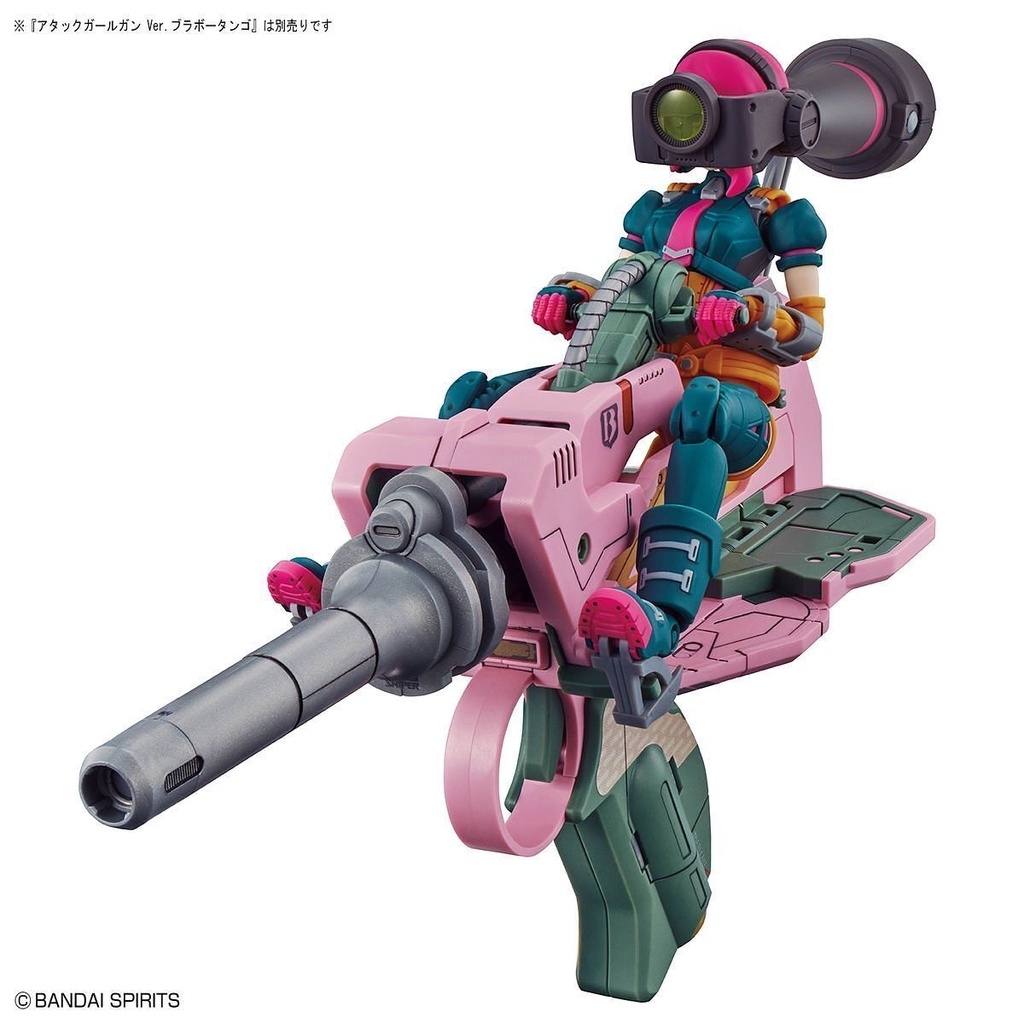 Mô hình lắp ráp Girl Gun Lady Bravo Tango Lady Commander Bianca - Attack girl gun - GGL Bandai