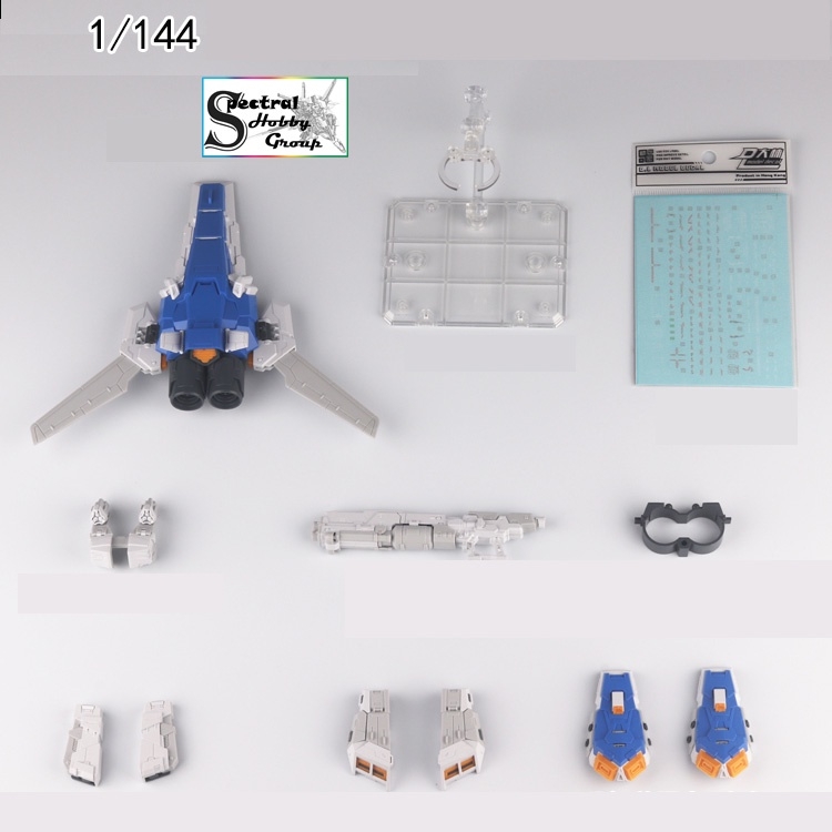 Phụ kiện mô hình lắp ráp Susan HWS cho RG Hi-V Hi Nu (kèm action base + decal nước) Assisting weapon aircraft