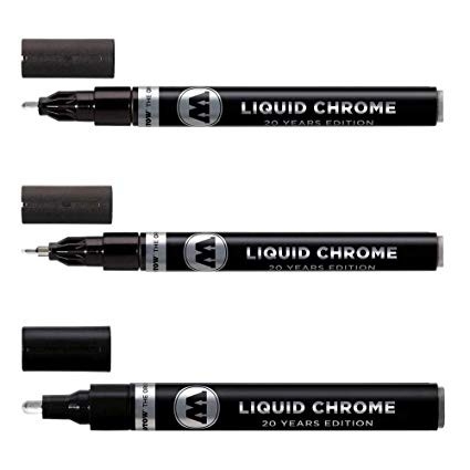 Bút kẻ bút tô bút sơn Molotow Liquid Chrome Marker cho mô hình tool hobby