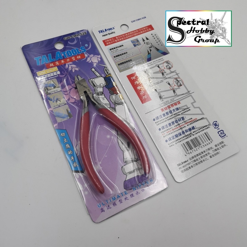 Dụng cụ kìm cắt mô hình nhựa TALATOOLS Princeport CMH425 CMH528 ultra thin single edge VS PN120 godhand quality