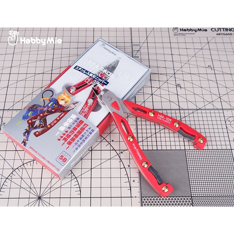 Kìm cắt mô hình HOBBY MIO HM109 không gỉ 1 lưỡi Ultra Thin Single Blade Nipper stainless steel high hardness