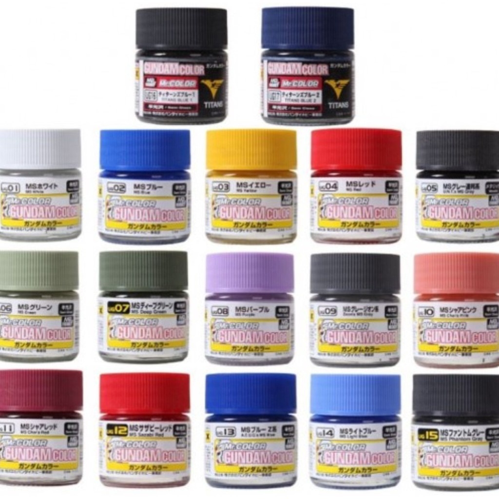 Sơn mô hình Mr.hobby Gundam Color UG01-UG21 paint lacquer