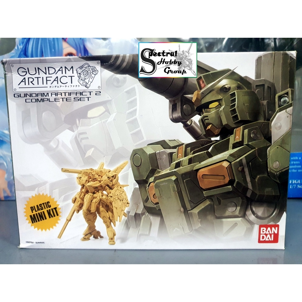 Mô hình nhựa Gundam Artifact 2 VOL 02 bộ 5 con V2AB / Zaku III / Dom / GM RGM79 / FA-78-1 armor