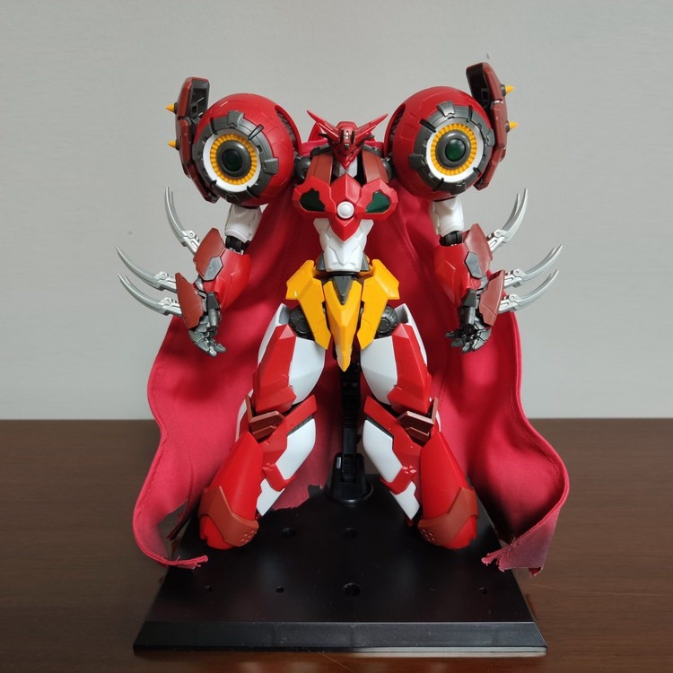 Mô hình lắp ráp RIOBOT Shin Getter 1 Red | Black MJH model SUPER ROBOT (kèm base)