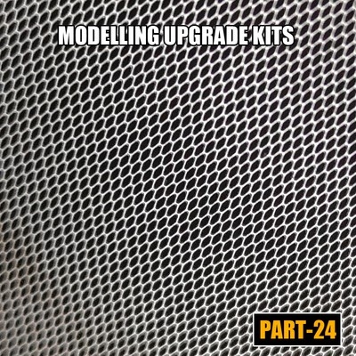 Phụ kiện độ mô hình Lưới custom mesh metal part - hobby tool