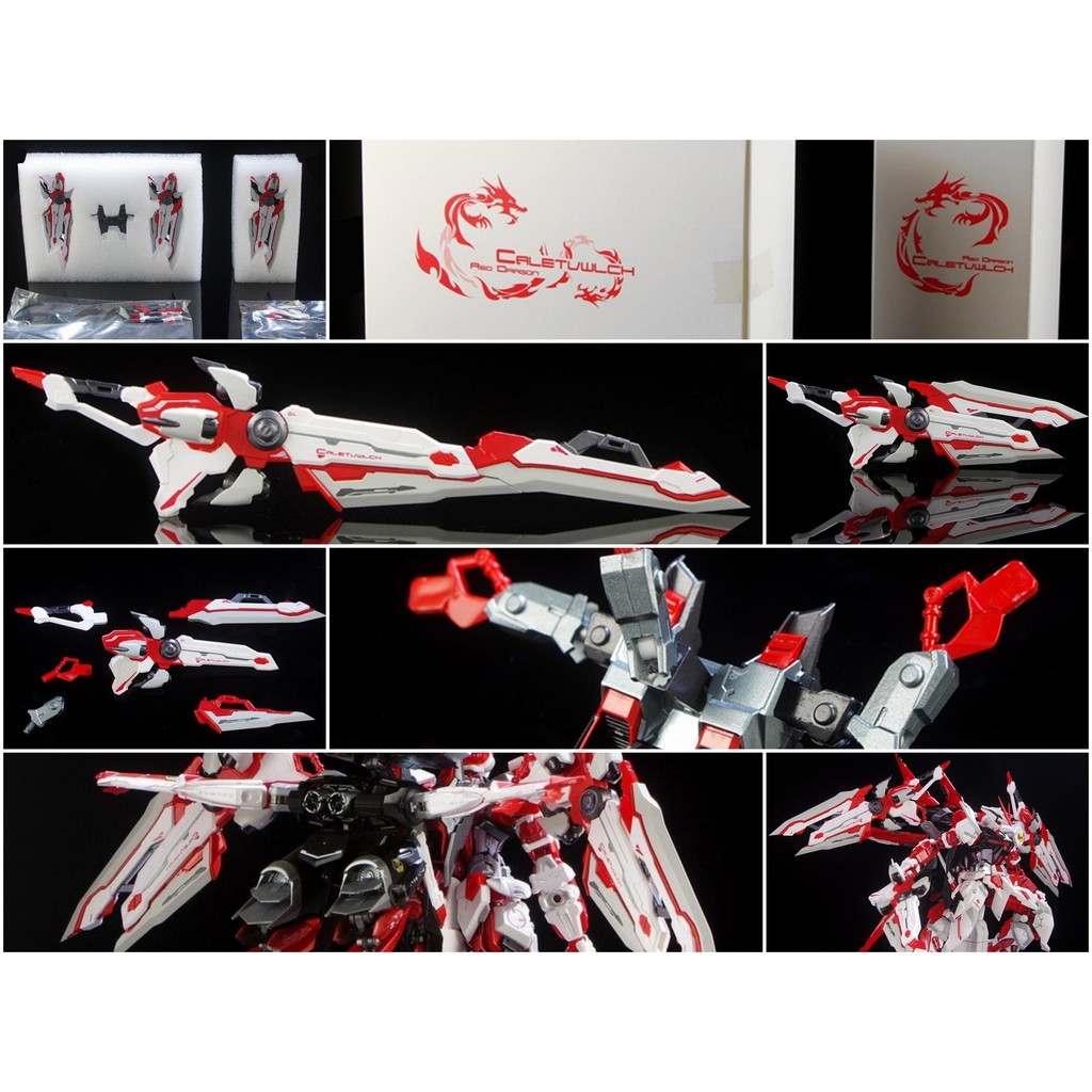 Phụ kiện mô hình Red Dragon Caletvwlch Sword Back pack cho MG MB series Astray sengoku strike 00 raiser
