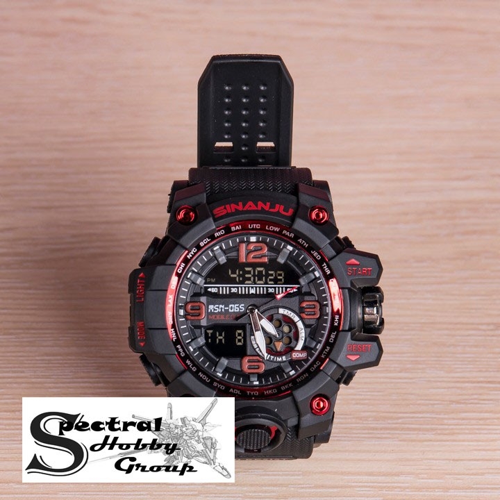 Đồng hồ thể thao nam phong cách Gundam hiệu Power Angel