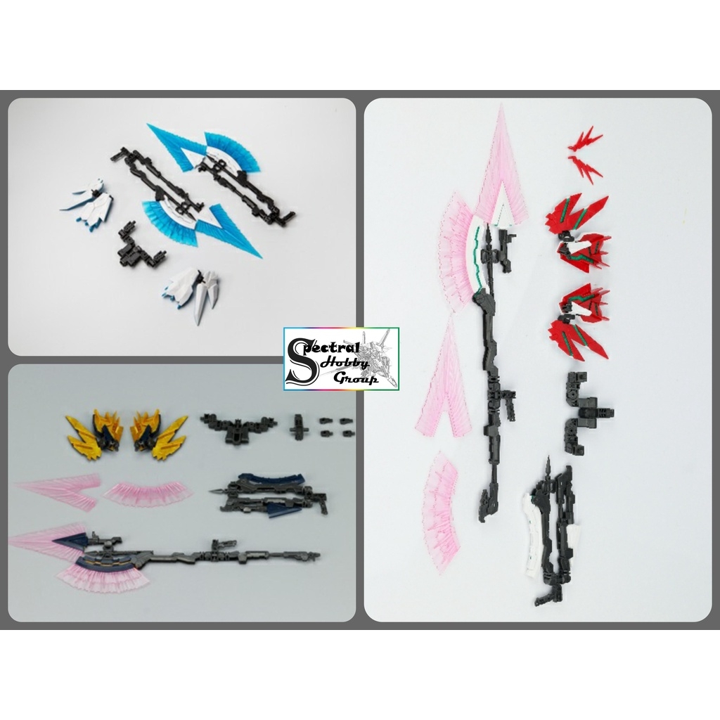 Phụ kiện mô hình RG HG Armed Armor XC Hyper Beam Javelin Tomahawk bờm cho Unicorn Banshee Phenex