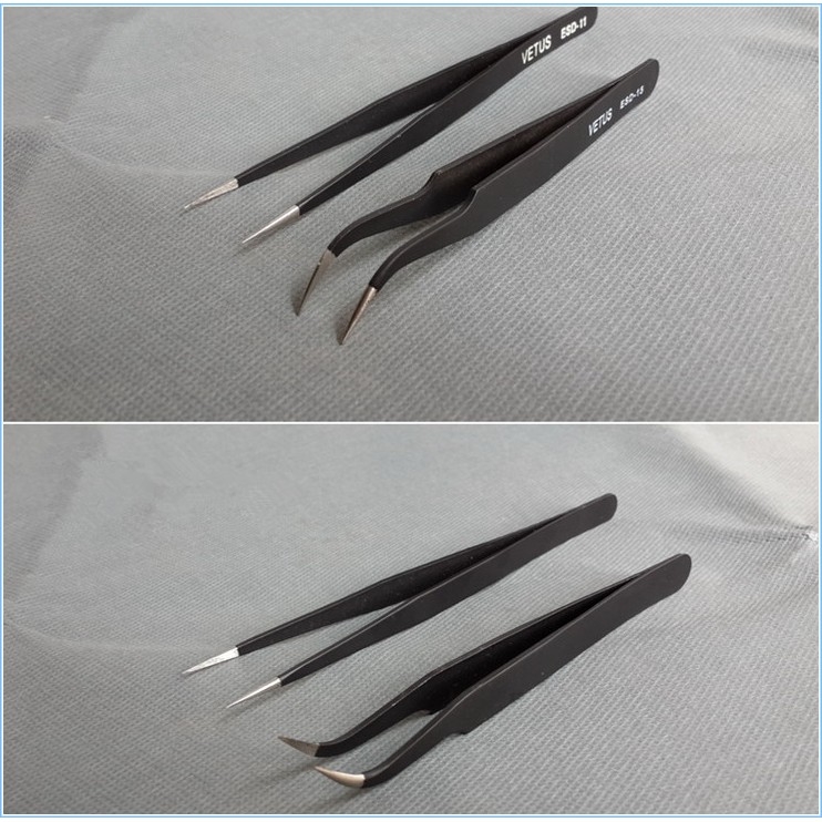 Dụng cụ nhíp gắp gundam tool mô hình - nhíp ngược cong dẹt nhọn manwah ustar các loại