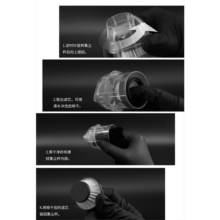 Máy hút bụi Dspiae mini cầm tay cho mô hình tool portable handheld vacuum cleaner HC-V