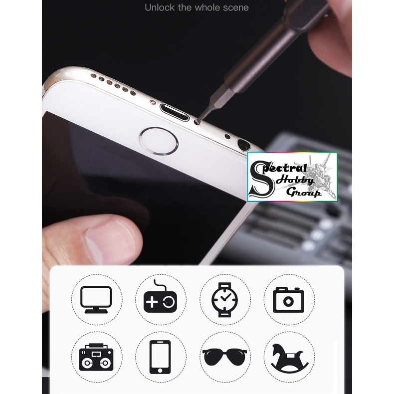 Bộ dụng cụ tuốc nơ vít đa năng sửa chữa bảo dưỡng thiết bị