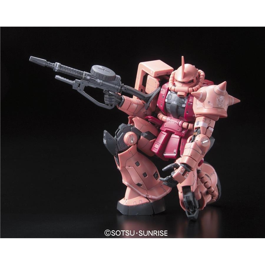 Mô hình lắp ráp RG 1/144 MS-06S Char`s Zaku - gundam bandai