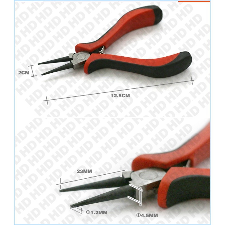 Dụng cụ kìm cho mô hình Flat Bending Round Pliers