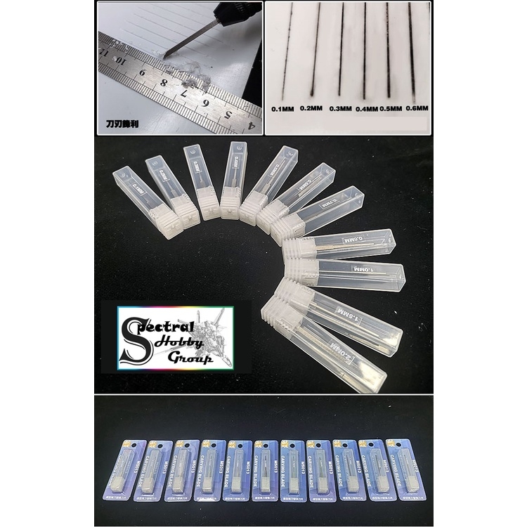 Dụng cụ mô hình lưỡi Chisel MS013 kẻ tạo line chi tiết tool hobby