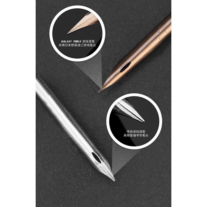 Dụng cụ bút hộ trợ kẻ line Galaxy metal Pen panel line cho mô hình