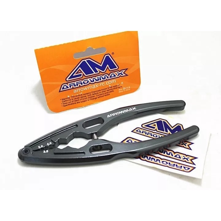 Phụ kiện RC car Kìm Giảm Xóc Am-190017 / 31 Rc Cho Xe Hơi Điều Khiển Từ Xa ARROW MAX MULTI SHOCK CLAMP