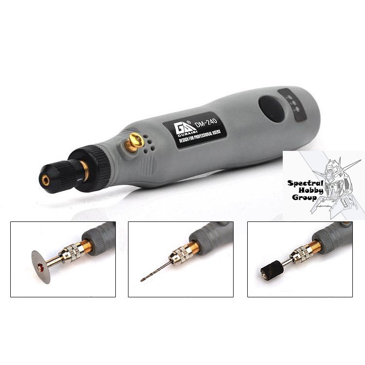 Dụng cụ mô hình Máy khoan mài cầm tay mini DM236 DM240 Grinder Set GUNAISI