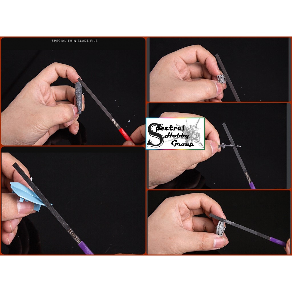 Dụng cụ Nhám dũa siêu mỏng nhỏ Special Thin Blade File Extremely Narrow BD0047 BD0048- Border tools